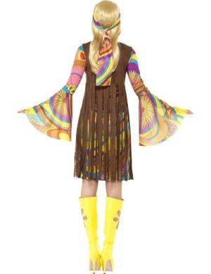 Groovy 1970s Plus Size Retro Hippie Womens Costume