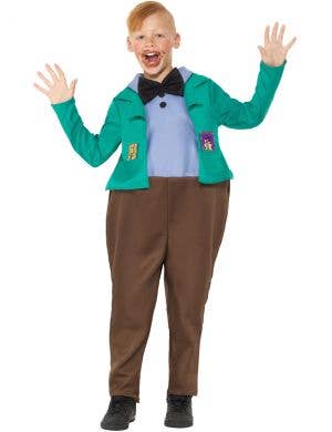 Augustus Gloop Roald Dahl Charlie and the Chocolate Factory Book Week Costume - Main Image