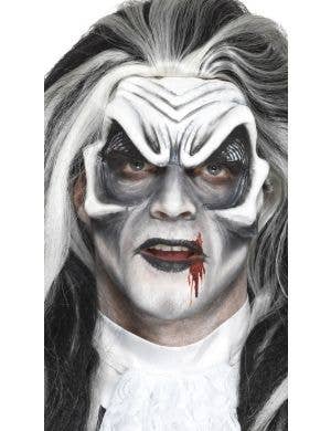 White And Black Vampire Prosthetic Halloween Special Effects Costume Accessory Main Image