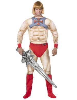 Muscle Chest He-Man Costume For Men - Main Image