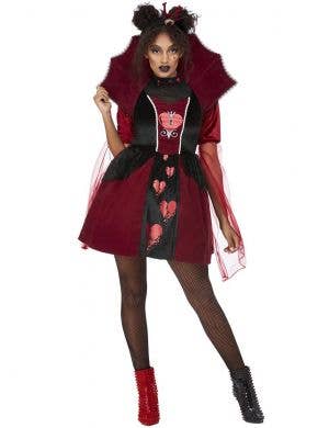 Queen of Broken Hearts Womens Halloween Costume