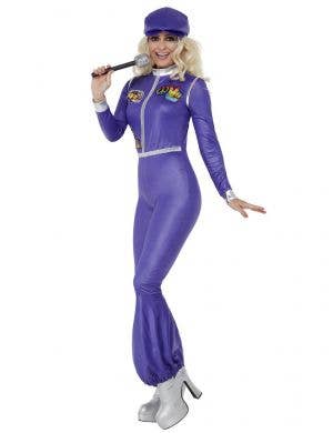 1970s Purple Dancing Queen Womens Costume