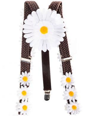 Daisy Chain 70s Hippie Costume Suspenders