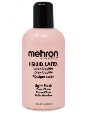 Medium 133ml bottle of soft beige light flesh liquid latex