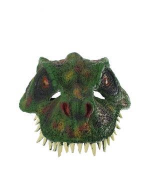 Tyrannosaurus Rex Green Dinosaur Costume Mask