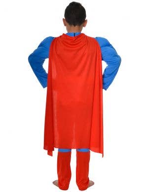 Super Boy Kids Movie Character Fancy Dress Costume