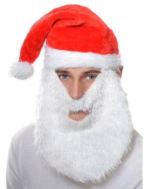 Adults Novelty Santa Beard and Hat Costume Accessory