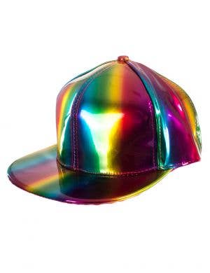 Metallic Rainbow Costume Cap