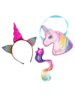 Unicorn Barbie Girls Costume Accessory Kit