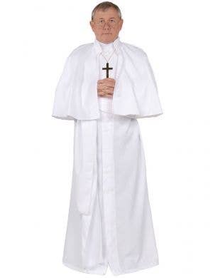 Men's Pope Religious Fancy Dress Costume Front