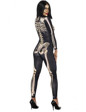 Skeleton Suit Sexy Women's Halloween Costume