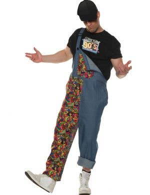 Plus Size Mens Trippin I Love The 90s Dress Up Costume - Main Image