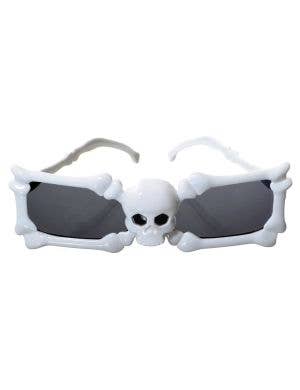 Image of Novelty Skeleton Bones Halloween Costume Glasses