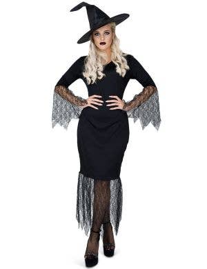 Image of Lacey Black Witch Women's Halloween Costume
