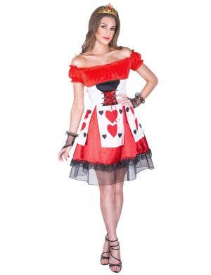 Image of Queen of Hearts Women's Storybook Costume - Main Image