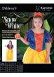 Girls Snow White Fancy Dress Costume Packaging Image
