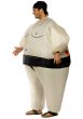Inflatable Men's Sumo Wrestler Costume - Side Image