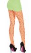 Image of Club Candy Neon Orange Fishnet Stockings