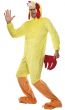 Adults Yellow Chicken Onesie Costume Front View
