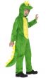 Kids Green Crocodile Onesie Fancy Dress Costume Alternate Side Image
