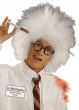 Men's Fluffy White Scientist Costume Wig
