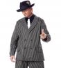 Mens Plus Size 1920s Gangster Costume - Close Image