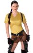 Sexy Women Tomb Raider Lara Croft Fancy Dress Costume - Close Image