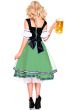 Green Oktoberfest Women's German Costume Back Image