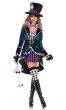 Mad Hatter Alice in Wonderland Costume For Women Front View