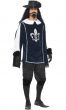 Men's blue Musketeer French Historical Book Week Costume Main Image