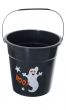 Children's Black Trick Or Treat Halloween Lolly Bucket Main Image
