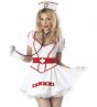 Heart Breaker Women's Sexy White Nurse Costume - Alternative Image