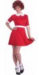 Women's Red Orphan Annie Costume Main Image