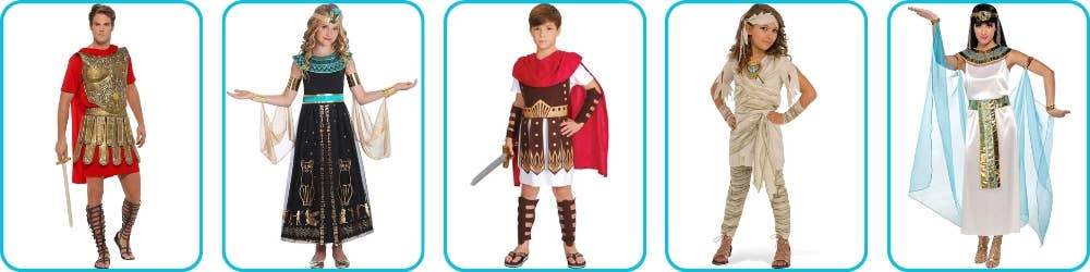 From the History Books Costume Image Banner